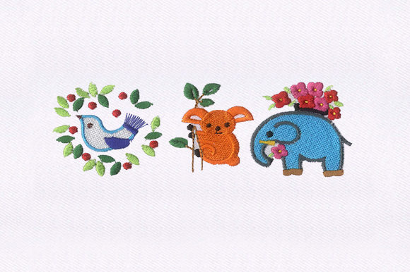A Cozy Review of Animal Bird Children Embroidery Design