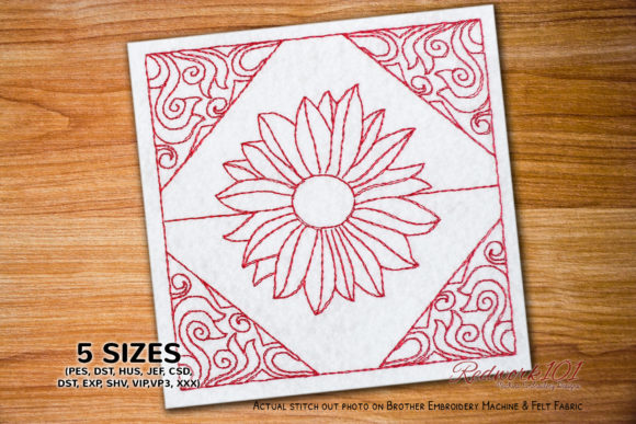 A Warm, Expert Review of Floral Abstract Design Redwork