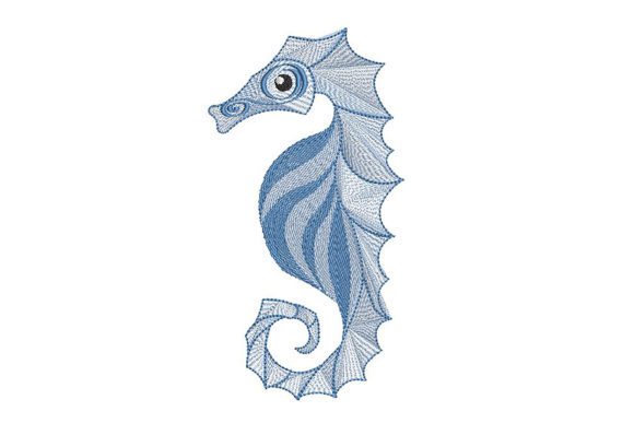 Delicate Sea Horse: A Professional Design Review for Business Merch