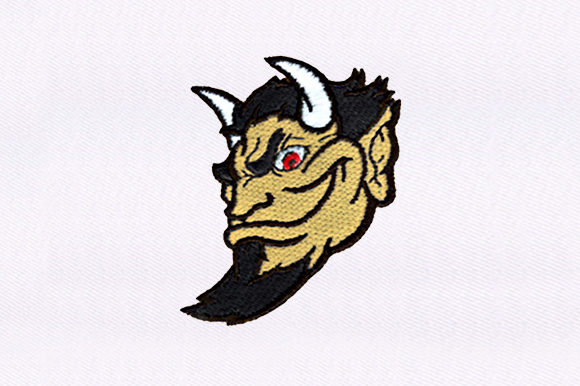 Evaluating the Horned Devil Embroidery Design for Personalized Gifts