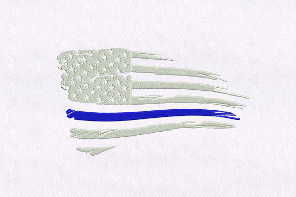 Evaluating the Patriotic USA Flag Embroidery Design