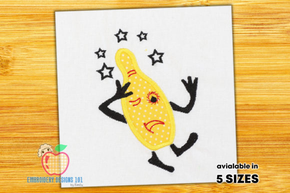 Funny Bowling Pin Applique: A Designer’s Craft Fair Review
