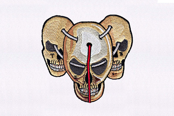 Menacing Skulls: An Embroidery Designer’s Review for Boutique Apparel