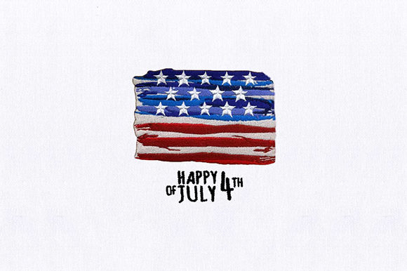 Spangled Banner: A Versatile Embroidery for Personalized Gifts