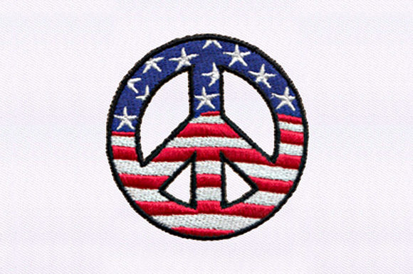 Us Flag Peace Symbol: A Designer's Review for Business Merch